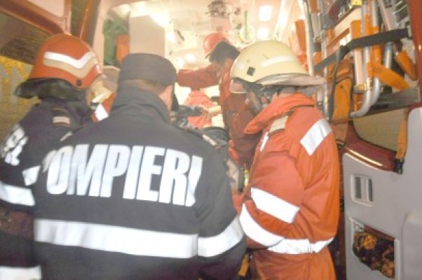 Accident rutier la Poarta Albă: pieton rănit